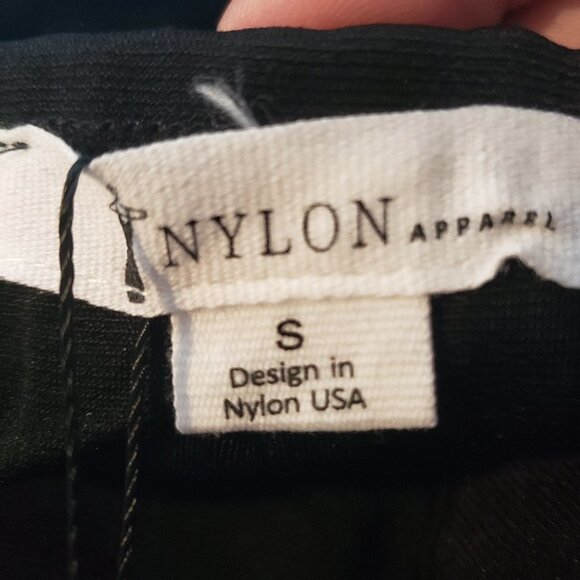 NYLON APPAREL Sparkle Fringe Button Front Western Cha cha Halter Top NWT - Picture 9 of 10